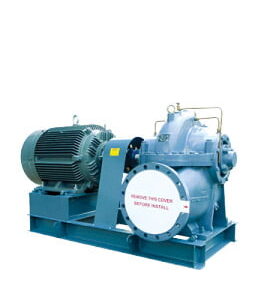 Máy bơm nước Ebara rời trục model FSA dễ dàng tháo lắp và bảo trì, hệ thống BPO (Back Pull Out) cho phép tháo rời được các bộ phận xoay mà không cần phải ngắt đường ống hút và đường ống xả